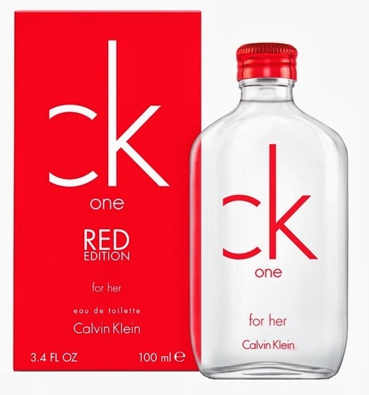 CK ONE RED EDITION FOR HER * Calvin Klein 3.4 oz 100 ml EDT Women Perfume Spray