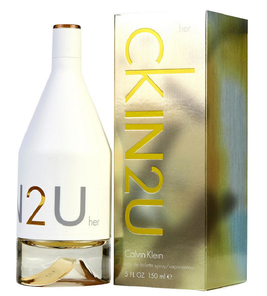CK IN 2 U (IN2U) FOR HER * Calvin Klein 5.0 oz / 150 ml EDT Women Perfume Spray