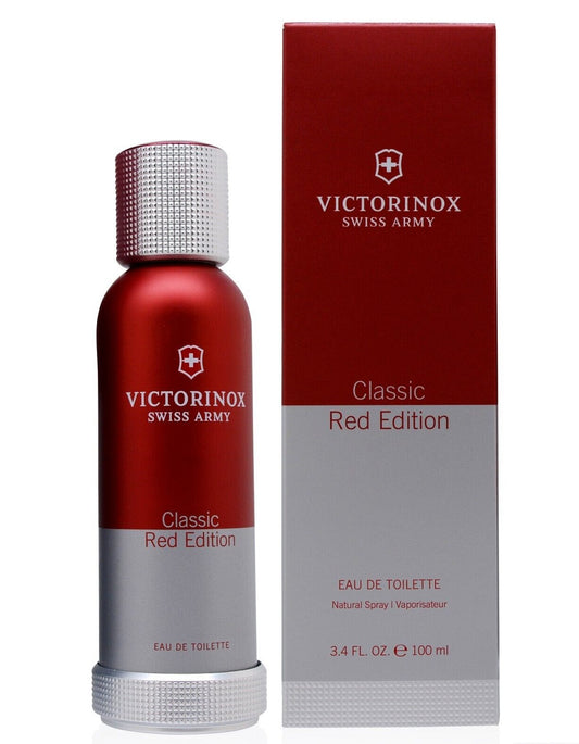 SWISS ARMY CLASSIC RED EDITION  * Victorinox 3.4 oz / 100 ml EDT Men Cologne