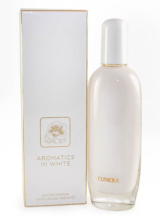 AROMATICS IN WHITE * Clinique 3.4 oz / 100 ml EDP Women Perfume Spray