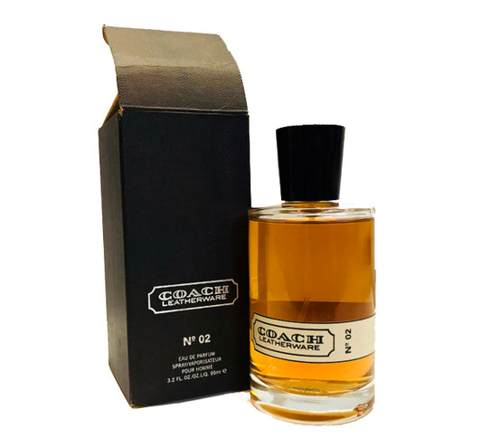 LEATHERWARE NO. 2 * Coach 3.2 oz / 95 ml Eau de Parfum Men Spray NOT SEALED