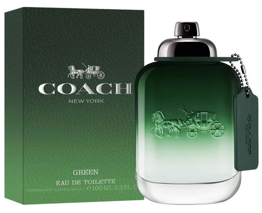 COACH GREEN * Coach 3.3 oz / 100 ml Eau de Toilette Men Cologne Spray