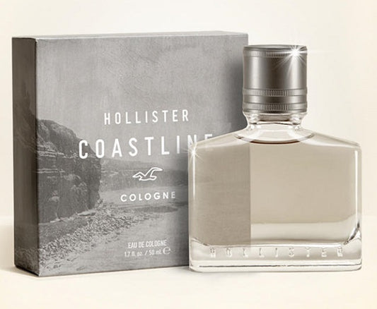 COASTLINE * Hollister 1.7 oz / 50 ml Eau de Cologne (EDC) Men Cologne Spray