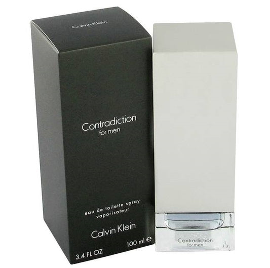 CK CONTRADICTION * Calvin Klein 3.4 oz / 100 ml Eau De Toilette Men Cologne