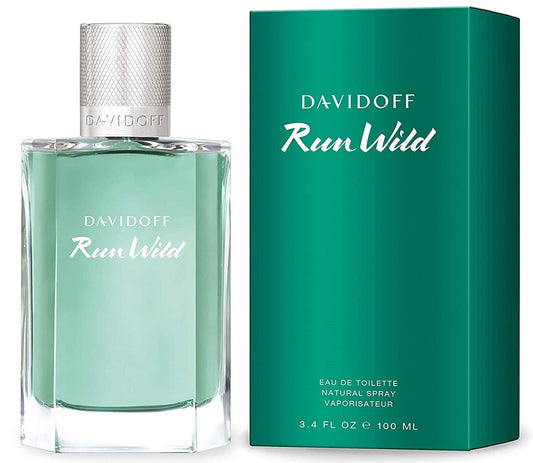 RUN WILD * Davidoff 3.3 oz / 100 ml Eau De Parfum Women Perfume