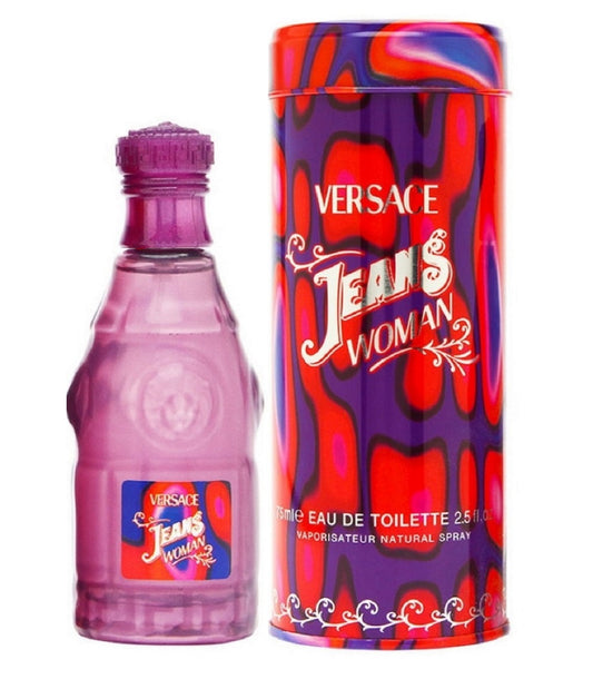 VERSUS JEANS WOMAN * Versace 2.5 oz / 75 ml Eau de Toilette Women Perfume Spray