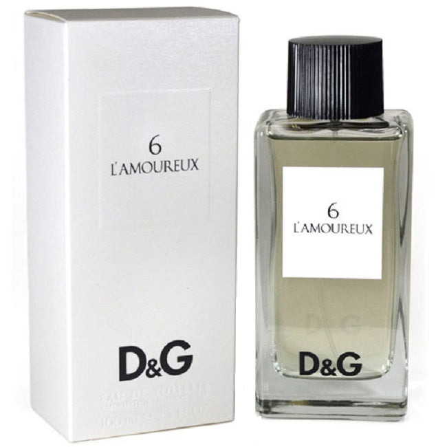 D&G 6 L' AMOUREUX * Dolce & Gabbana 3.3 oz / 100 ml EDT Women Perfume Spray