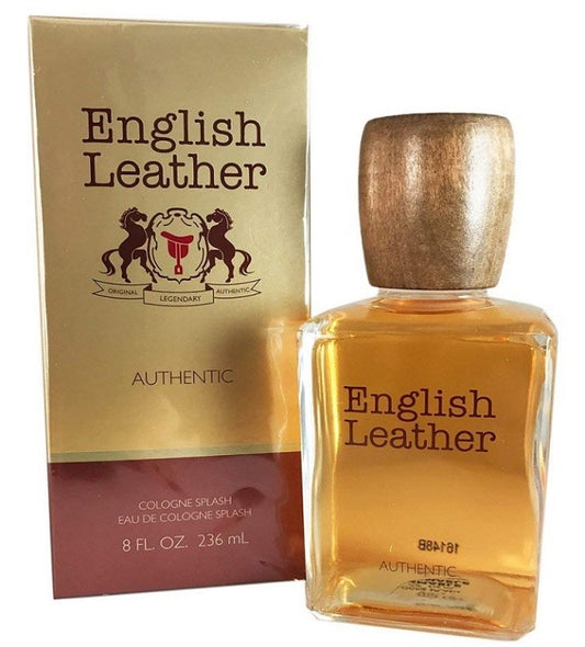 ENGLISH LEATHER AUTHENTIC * Dana 8.0 oz / 236 ml Eau de Cologne Men Splash