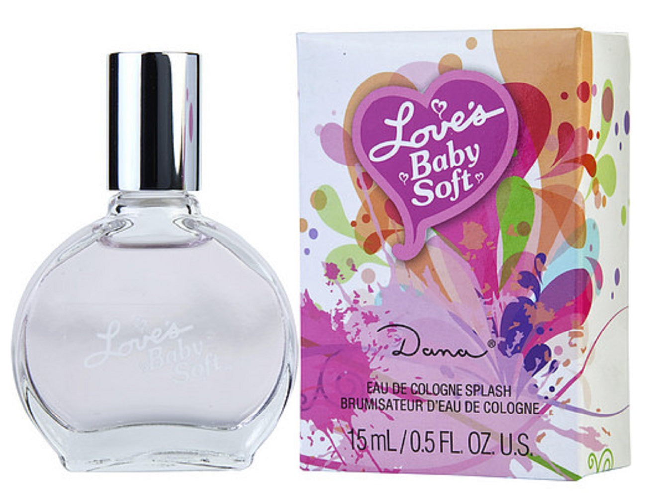 LOVE'S BABY SOFT * Dana 0.5 oz / 15 ml EDC Women Perfume Splash
