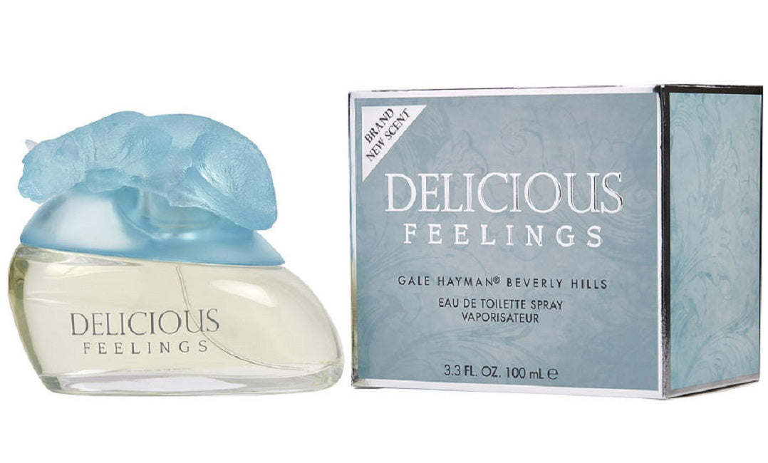 DELICIOUS FEELINGS * Gale Hayman 3.3 oz / 100 ml Eau De Toilette Women Perfume