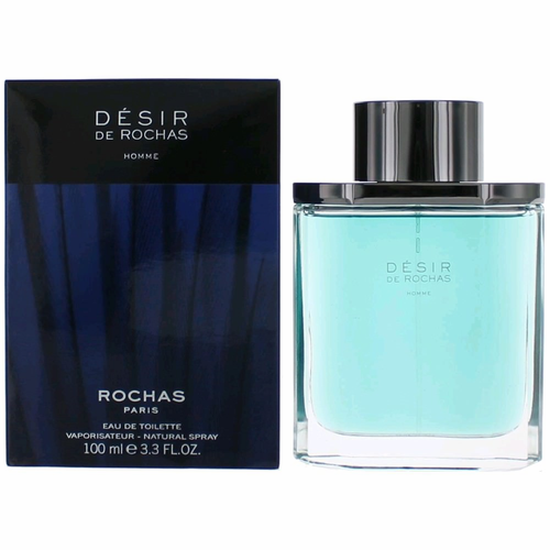 DESIR DE ROCHAS * Rochas 3.3 oz / 100 ml Eau de Toilette Men Cologne Spray