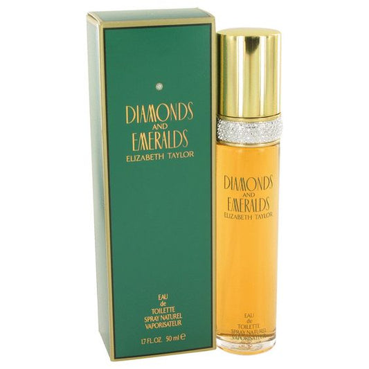 DIAMONDS AND EMERALDS * Elizabeth Taylor 1.7 oz / 50 ml EDT Women Perfume Spray