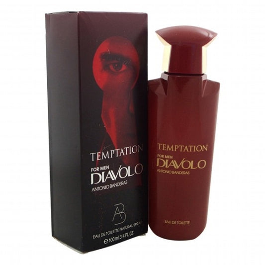DIAVOLO TEMPTATION * Antonio Banderas 3.4 oz / 100 ml EDT Men Cologne Spray