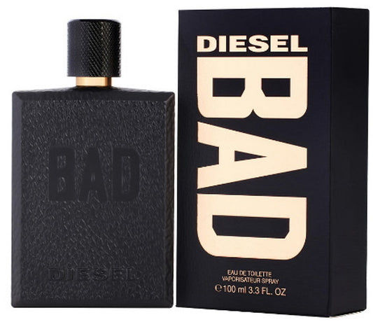 BAD * Diesel 3.3 oz / 100 ml Eau de Toilette " EDT " Men Cologne