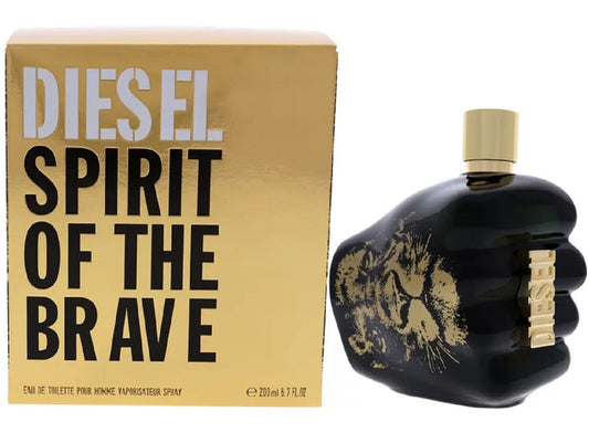 SPIRIT OF THE BRAVE * Diesel 6.7 oz / 200 ml Eau de Toilette (EDT) Men Cologne