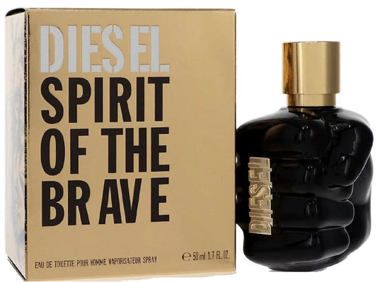 SPIRIT OF THE BRAVE * Diesel 1.7 oz / 50 ml Eau de Toilette (EDT) Men Cologne