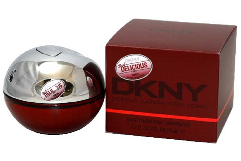 DKNY RED DELICIOUS * DKNY 1.7 oz / 50 ml Eau de Toilette Men Cologne Spray