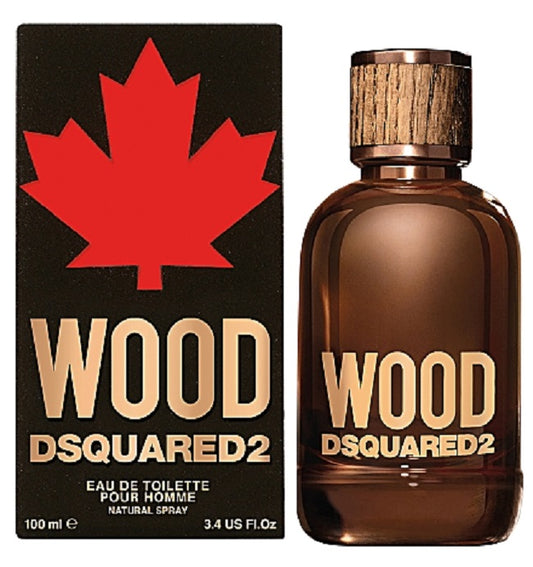 WOOD POUR HOMME * Dsquared2 3.4 oz / 100 ml Eau de Toilette Men Cologne Spray