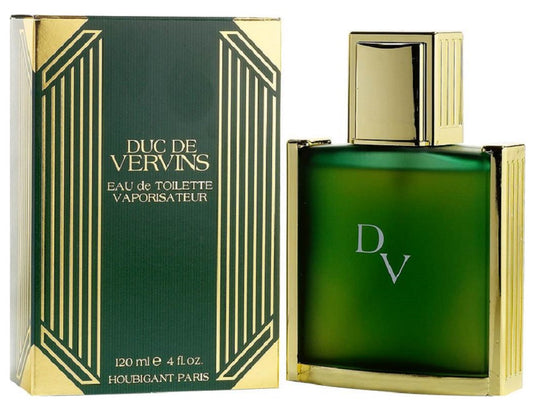 DUC DE VERVINS * Houbigant 4.0 oz / 120 ml Eau de Toilette Men Cologne Spray