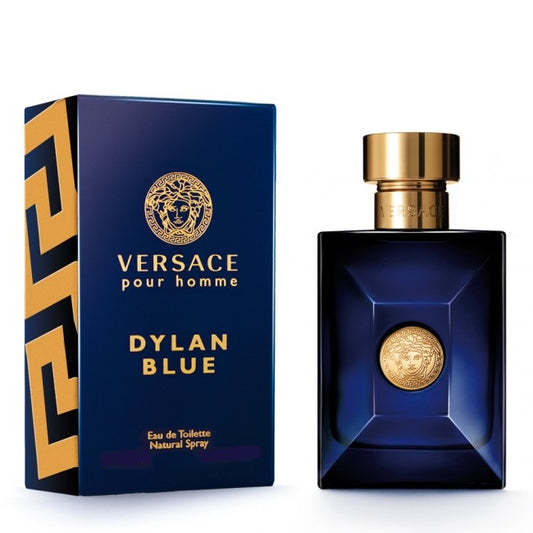 VERSACE POUR HOMME DYLAN BLUE * Versace 1.0 oz / 30 ml EDT Men Cologne Spray NIB
