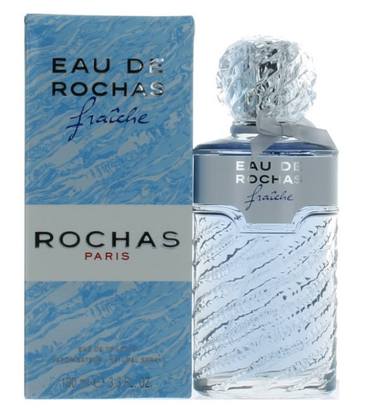 EAU DE ROCHAS FRAICHE * Rochas 3.3 oz / 100 ml Eau de Toilette "EDT" Women Spray