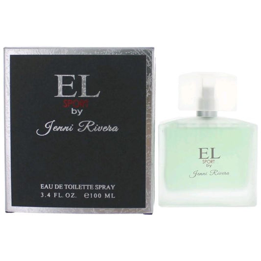 EL SPORT * Jenni Rivera 3.4 oz / 100 ml Eau de Toilette (EDT) Men Cologne Spray