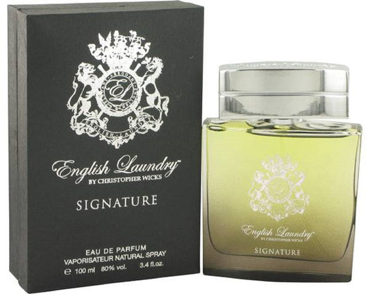SIGNATURE * English Laundry 3.4 oz / 100 ml Eau De Parfum (EDP) Men Cologne