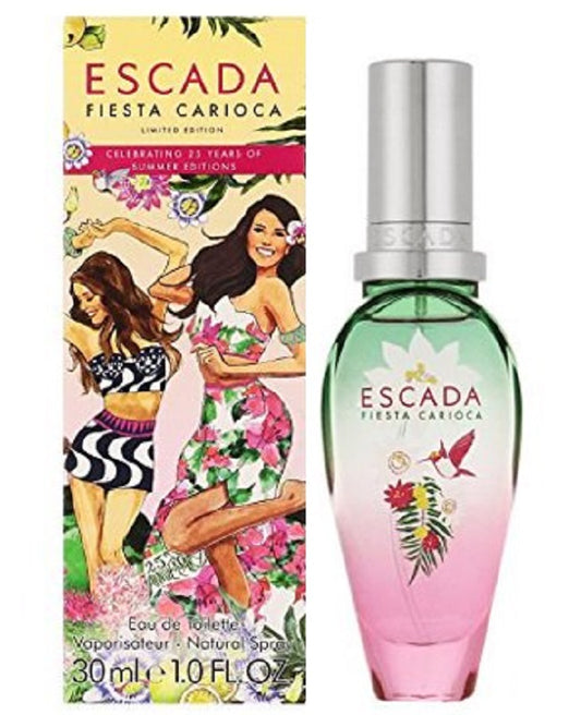 FIESTA CARIOCA * Escada 1.0 oz / 30 ml Eau de Toilette (EDT) Women Perfume Spray