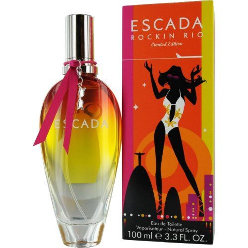 ROCKIN RIO * Escada 3.3 oz / 100 ml Eau de Toilette (EDT) Women Perfume Spray