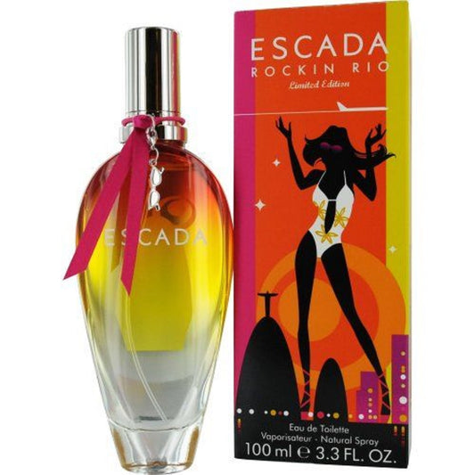 ROCKIN RIO * Escada 3.3 oz / 100 ml Eau de Toilette (EDT) Women Perfume Spray