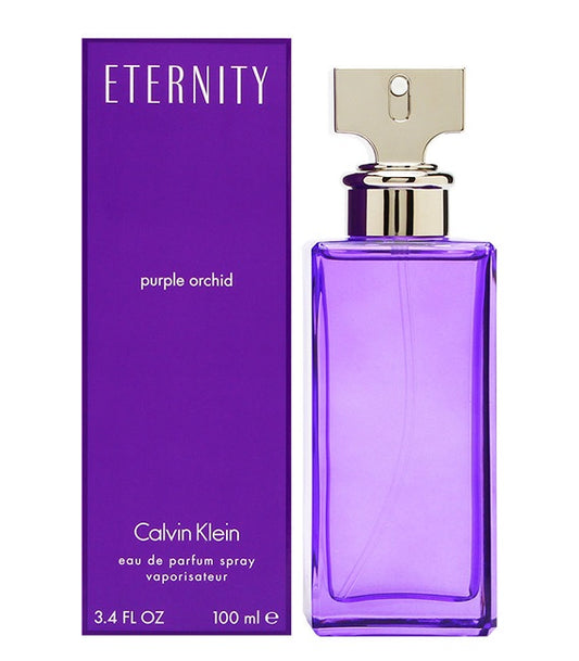 CK ETERNITY PURPLE ORCHID * Calvin Klein 3.4 oz / 100 ml EDP Women Perfume Spray