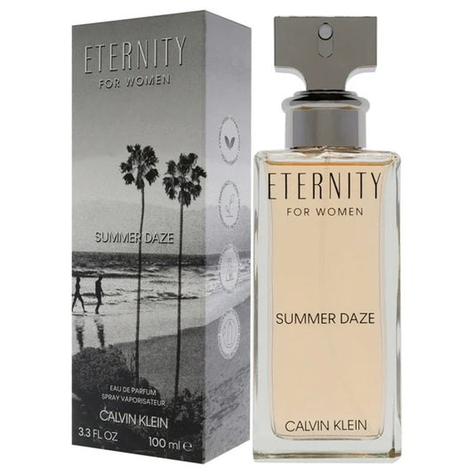 CK ETERNITY SUMMER DAZE * Calvin Klein 3.4 oz / 100 ml EDP Women Spray