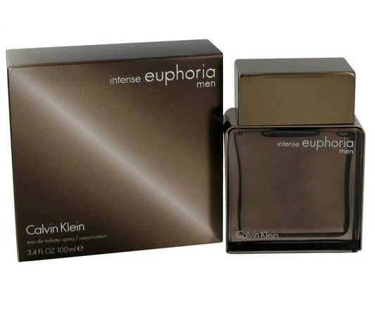 CK EUPHORIA INTENSE * Calvin Klein 3.4 oz / 100 ml EDT Men Cologne Spray