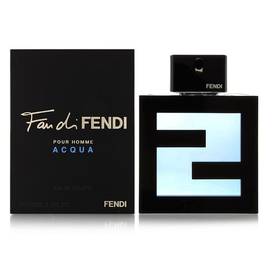 FAN DI FENDI POUR HOMME ACQUA * Fendi 3.3 oz / 100 ml EDT Men Cologne Spray