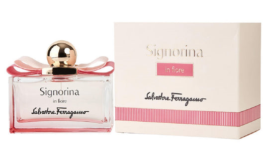 SIGNORINA IN FIORE * Salvatore Ferragamo 3.4 oz / 100 ml EDT Women Perfume Spray