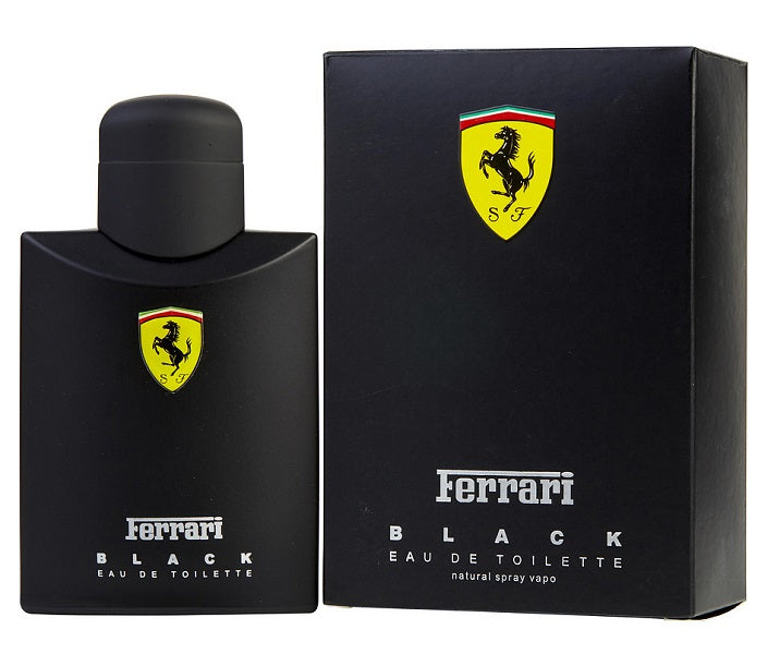 FERRARI BLACK * Ferrari 4.2 oz / 125 ml Eau de Toilette (EDT) Men Cologne Spray