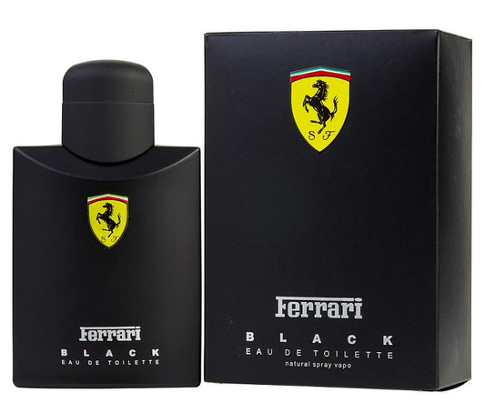 FERRARI BLACK * Ferrari 4.2 oz / 125 ml Eau de Toilette (EDT) Men Cologne Spray