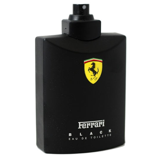FERRARI BLACK * Ferrari 4.2 oz / 125 ml Eau de Toilette Men Cologne/TESTER Spray