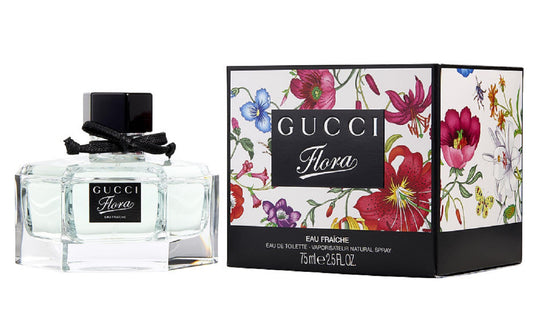 FLORA BY GUCCI EAU FRAICHE (New Edition) Gucci 2.5 oz / 75 ml EDT Women Perfume