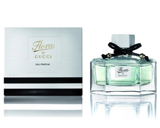 FLORA BY GUCCI EAU FRAICHE * Gucci 2.5 oz / 75 ml EDT Women Perfume Spray