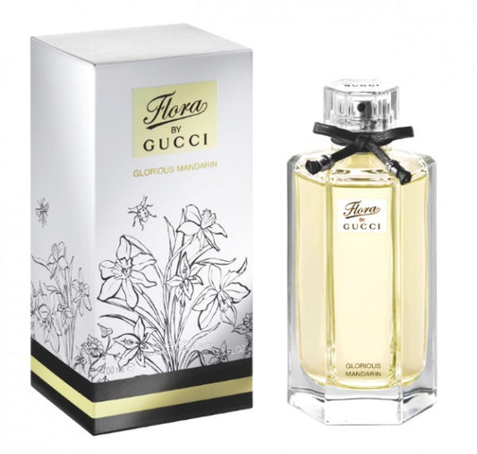 FLORA BY GUCCI GLORIOUS MANDARIN * Gucci 3.3 oz / 100 ml EDT Women Perfume Spray