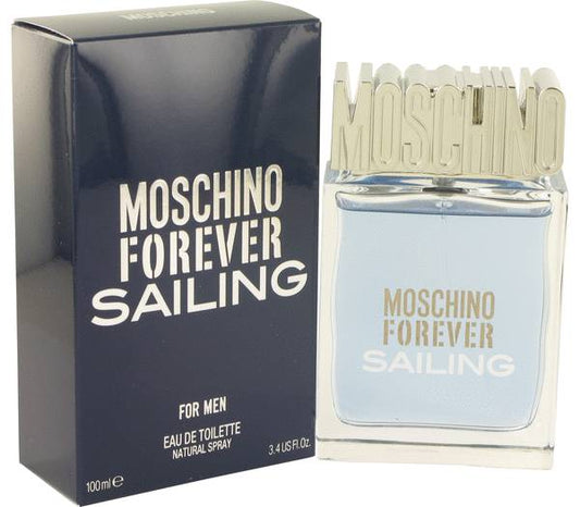 FOREVER SAILING * Moschino 3.4 oz / 100 ml Eau de Toilette Men Cologne Spray