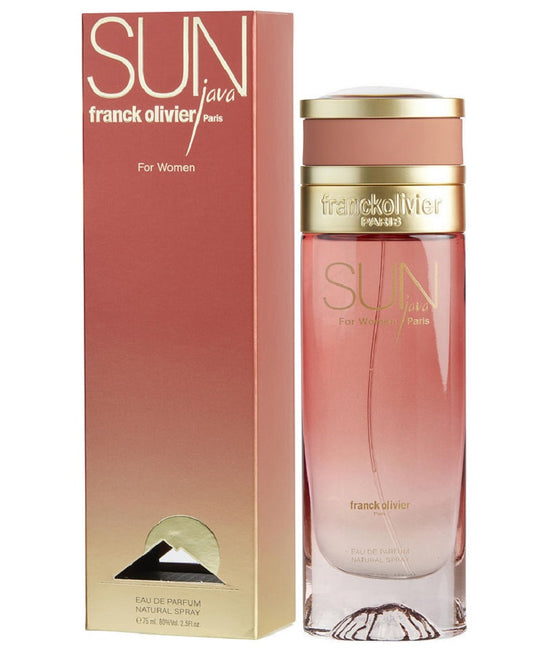 SUN JAVA * Franck Olivier 2.5 oz / 75 ml Eau de Parfum " EDP " Women Perfume