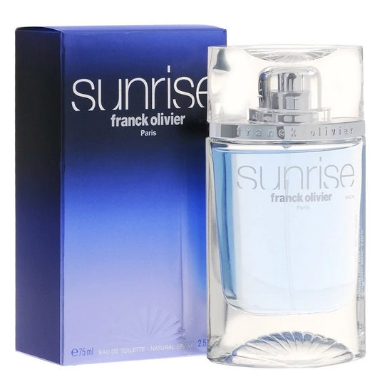 SUNRISE * Franck Olivier 2.5 oz / 75 ml Eau de Toilette "EDT" Men Cologne Spray