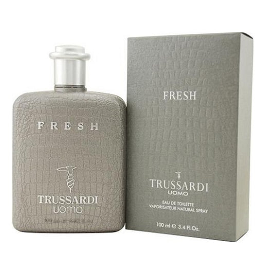 FRESH UOMO * Trussardi 3.4 oz / 100 ml Eau de Toilette (EDT) Men Cologne Spray