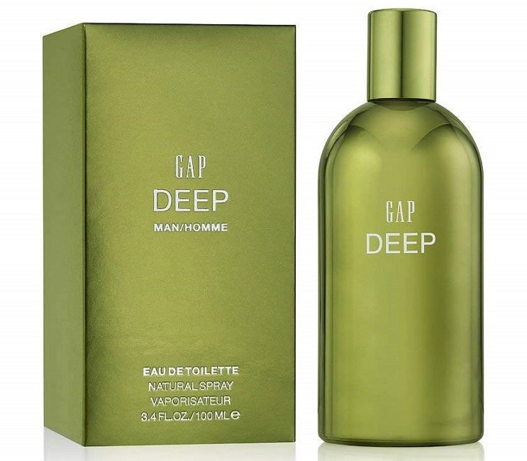 GAP DEEP * Gap 3.4 oz / 100 ml Eau de Toilette (EDT) Men Cologne Spray