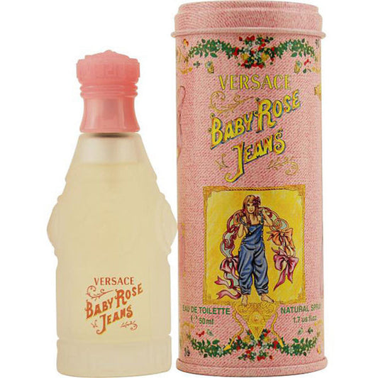 BABY ROSE JEANS * Versace 1.6 oz / 50 ml EDT Women Perfume Spray