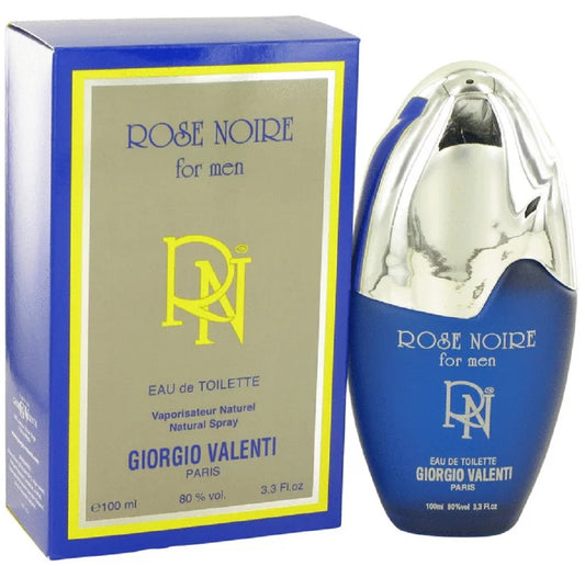 ROSE NOIRE * Giorgio Valenti 3.3 oz / 100 ml Eau de Toilette Men Cologne Spray