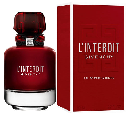 L' INTERDIT ROUGE * Givenchy 2.7 oz / 80 ml Eau de Parfum Women Perfume Spray