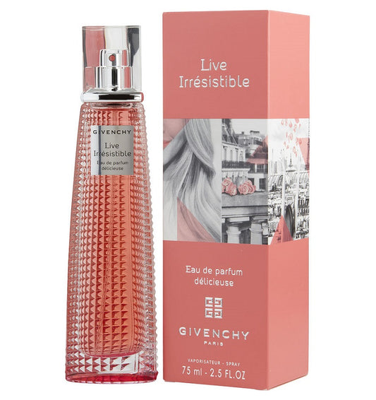 LIVE IRRESISTIBLE DELICIEUSE * Givenchy 2.5 oz / 75 ml EDP Women Perfume